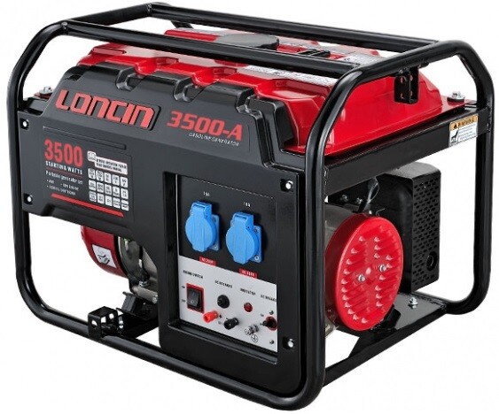 Генератор бензиновий LONCIN LC 3500 - AS — общий вид
