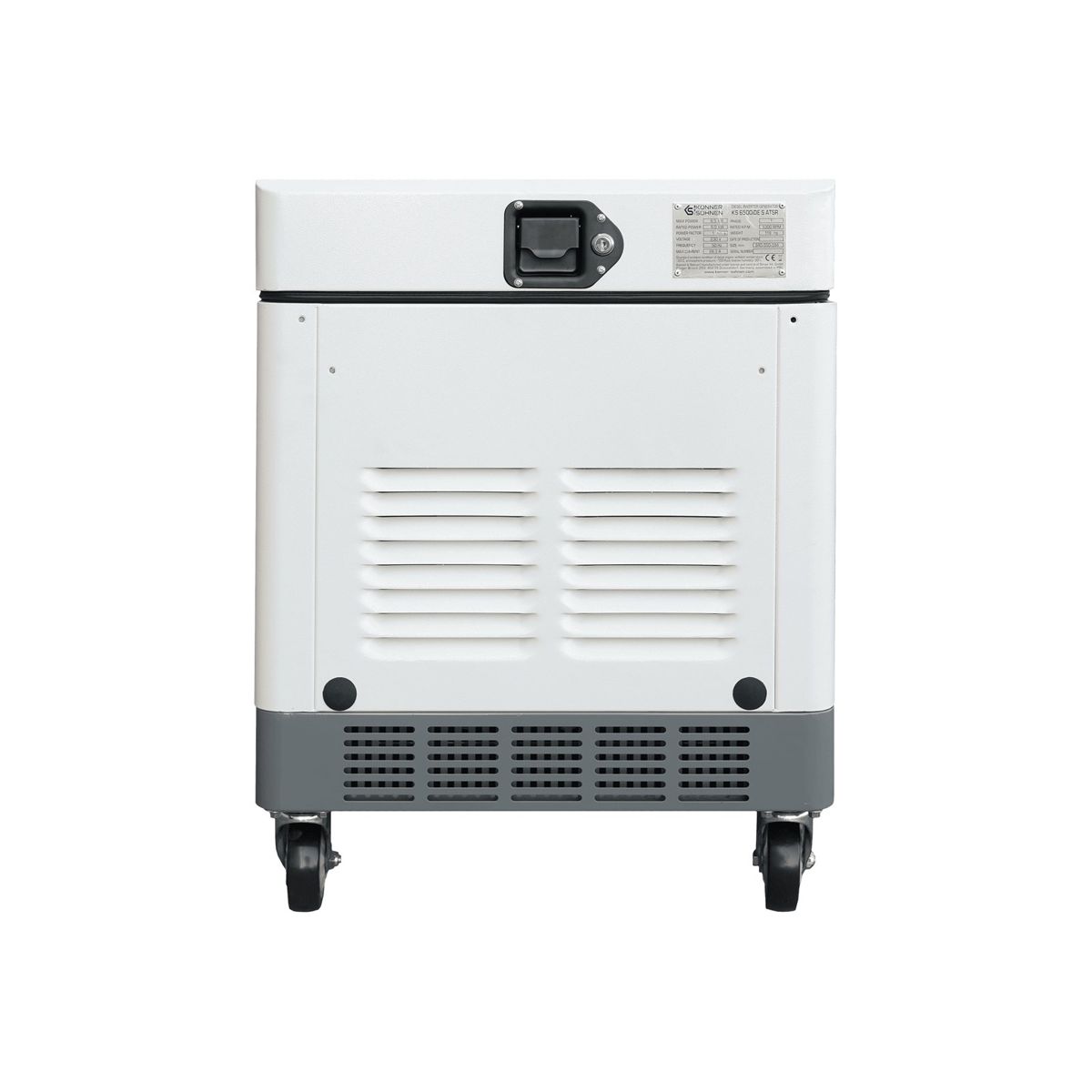 Дизельний інверторний генератор  у шумозахисному кожусі KS 6500iDE S ATSR — фото 7