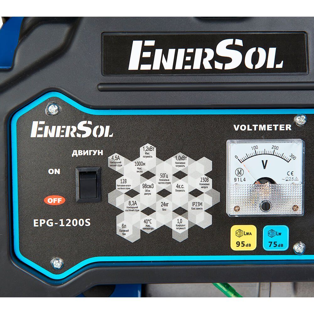Генератор бензиновий EnerSol EPG-1200S — фото 8