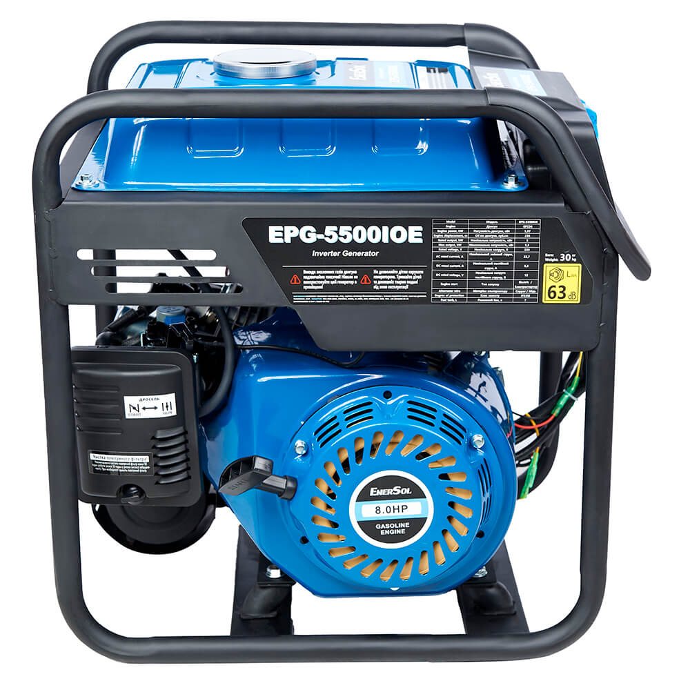 Генератор бензиновий інверторний EnerSol EPG-5500IOE — фото 6