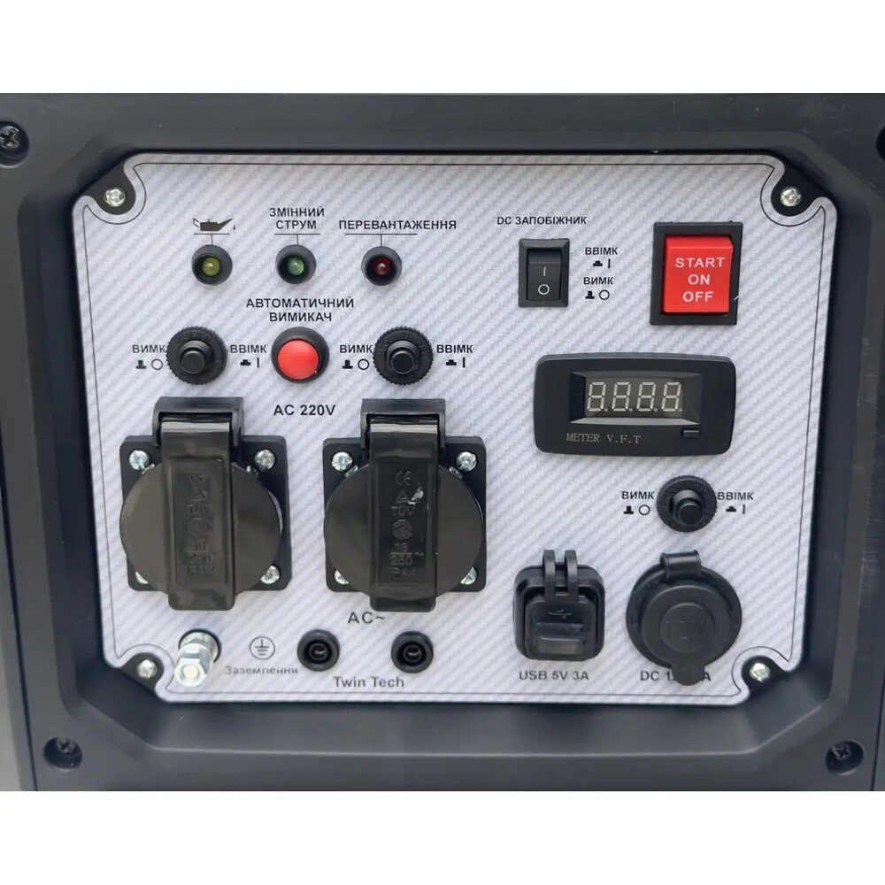 Інверторний генератор Forte FG6500iE — фото 8