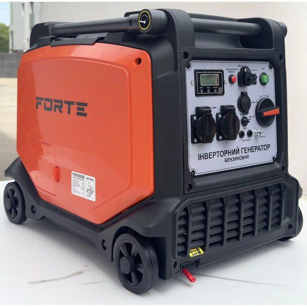 Інверторний генератор Forte FG5500iE — фото 2