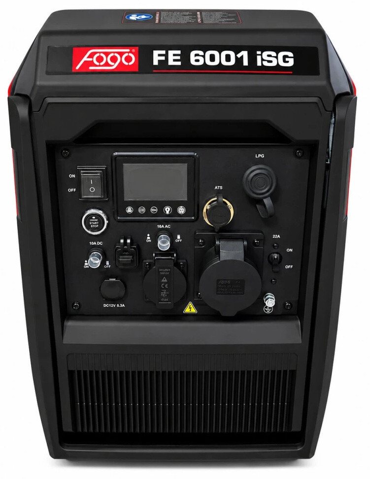 Двопаливний інверторний генератор Fogo FE6001iSG (34703) — фото 2