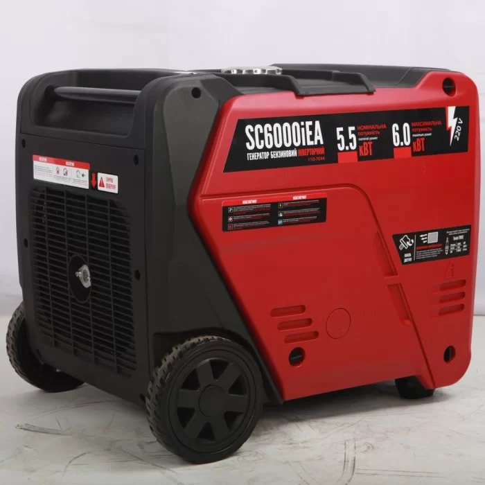Інверторний бензиновий генератор КВІТКА PRO SC6000iEA (110-7044) — фото 4