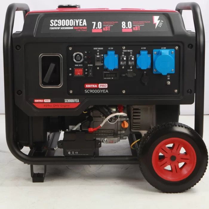 Інверторний бензиновий генератор КВІТКА PRO SC9000iYEA (110-7042) — фото 2