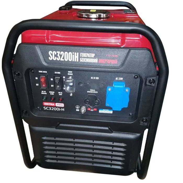 Інверторний бензиновий генератор КВІТКА PRO SC3200i-H (110-7038) — фото 3