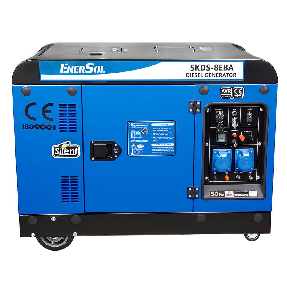 Генератор дизельний EnerSol SKDS-8EBA — загальний вигляд
