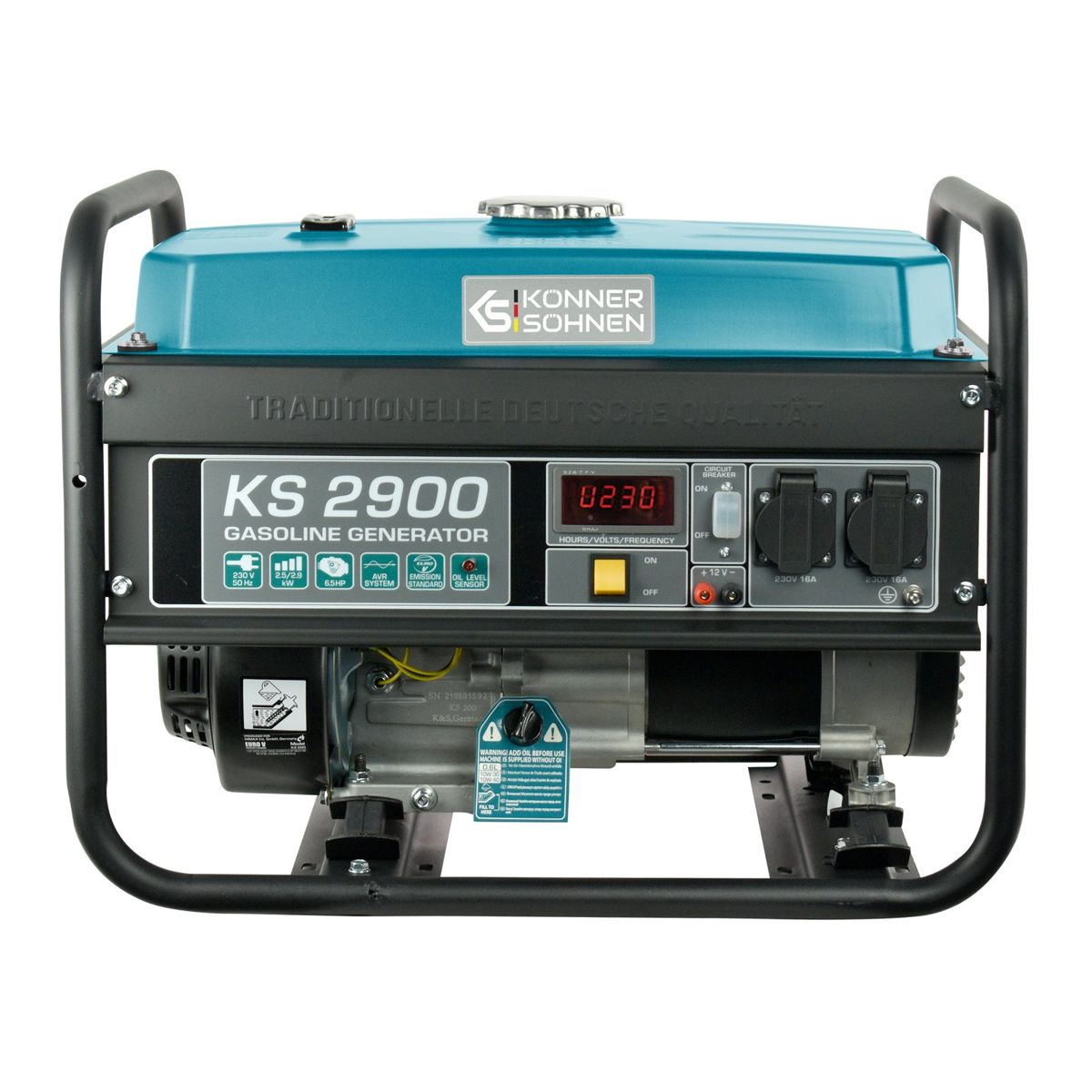 Бензиновий генератор «Könner & Söhnen» KS 2900