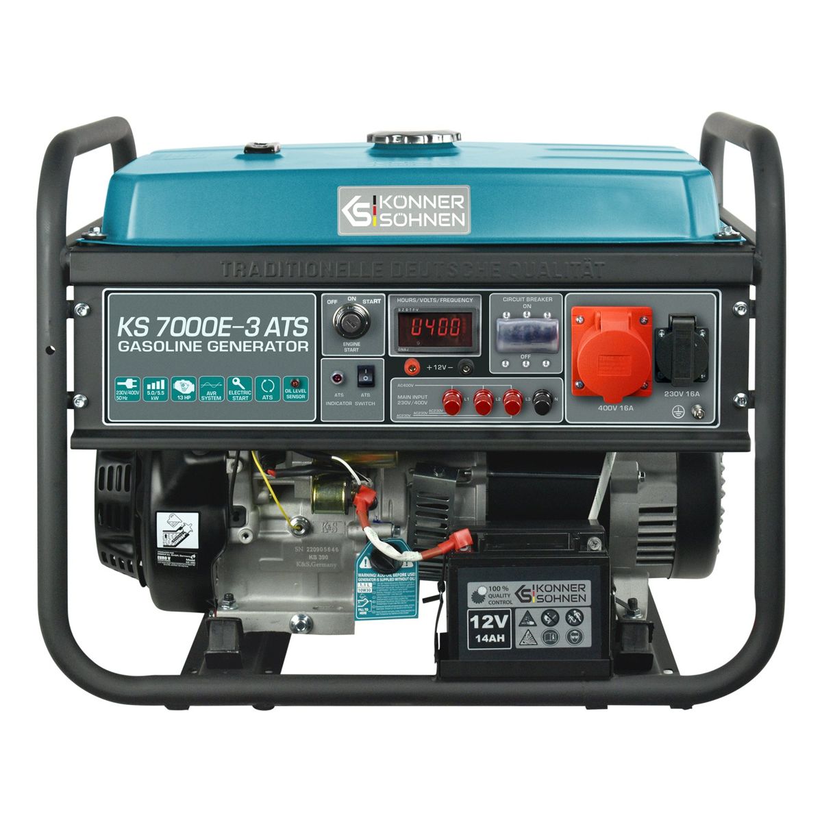 Бензиновый генератор «Könner & Söhnen» KS 7000E-3 ATS