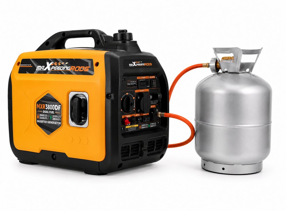 Інверторний двопаливний генератор Maxpeedingrods MXR3800DF