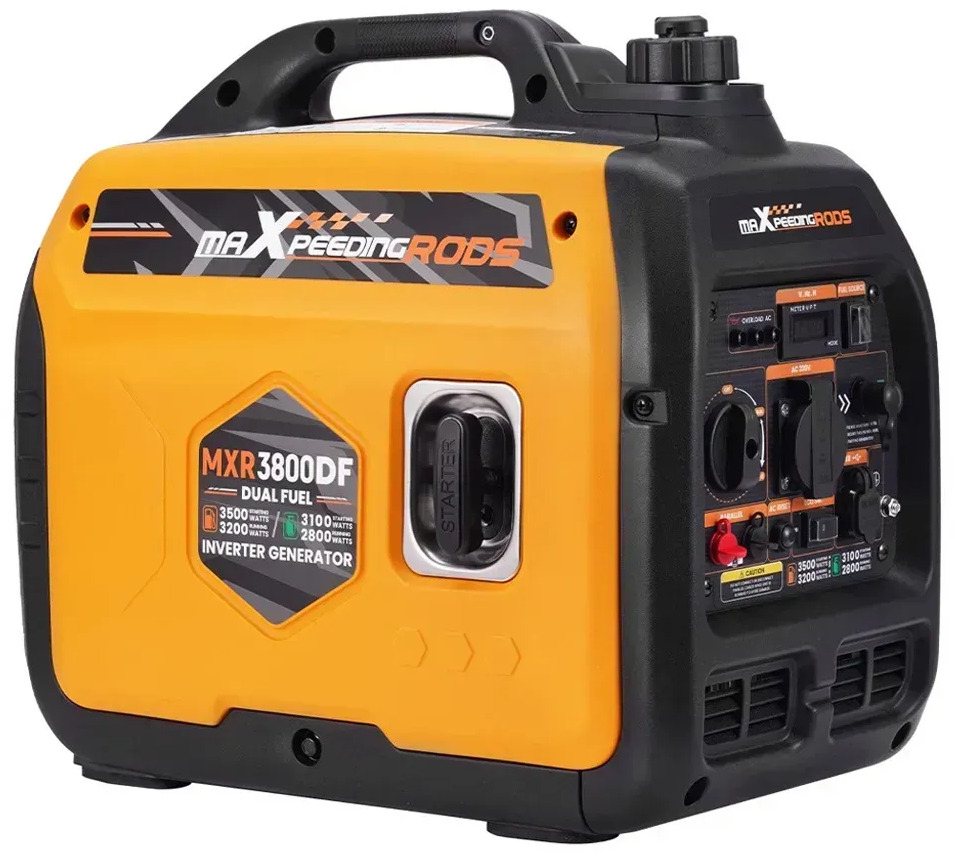 Інверторний двопаливний генератор Maxpeedingrods MXR3800DF — фото 4