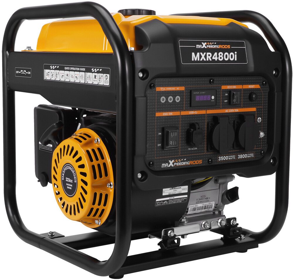 Інверторний генератор Maxpeedingrods MXR4800i — фото 3