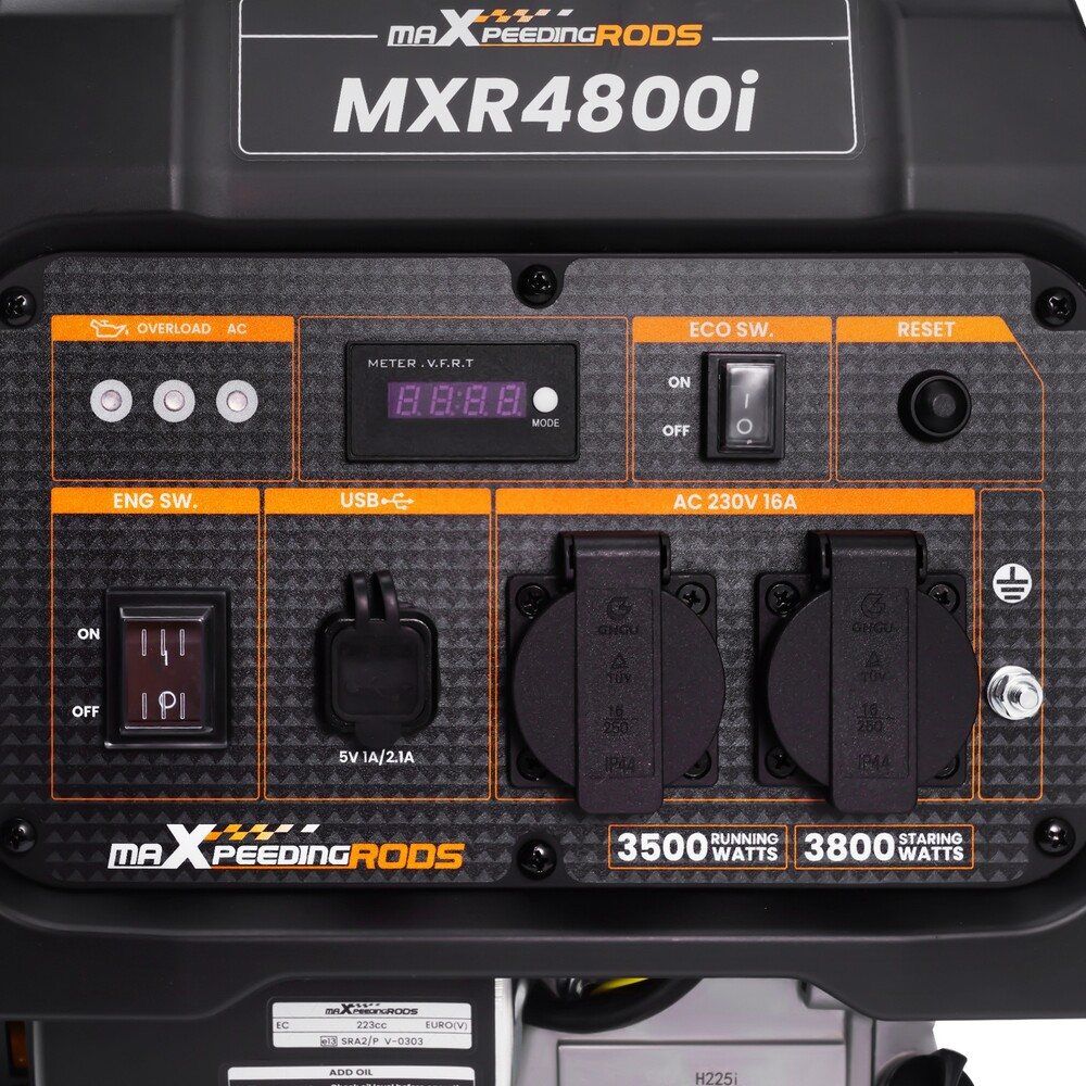 Інверторний генератор Maxpeedingrods MXR4800i — фото 6