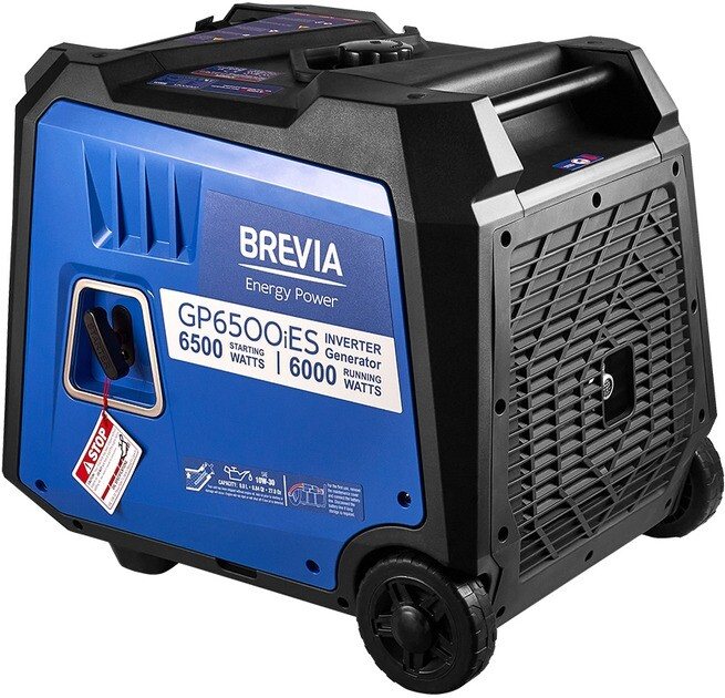Інверторний генератор Brevia GP6500iES — фото 2