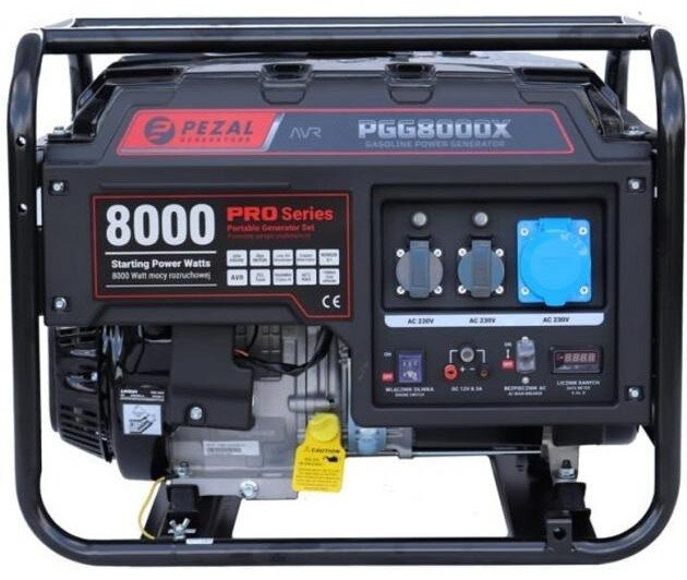 Бензиновий генератор PEZAL PGG8000X