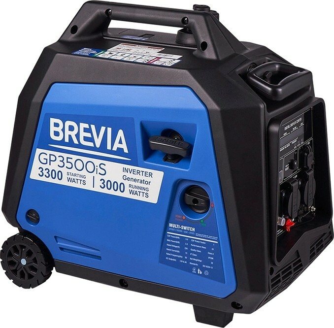 Генератор інверторний бензиновий BREVIA GP3500iS — фото 2