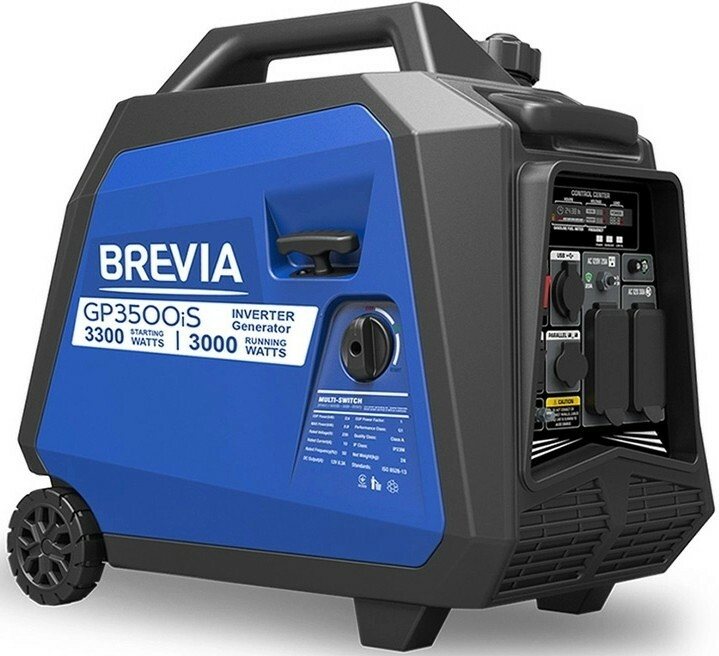 Генератор інверторний бензиновий BREVIA GP3500iS — фото 3