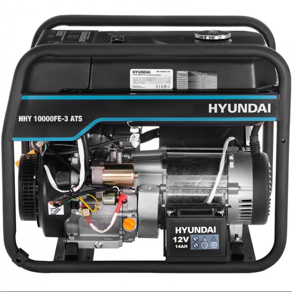 Генератор бензиновий Hyundai HHY 10000 FE -3 ATS — фото 3
