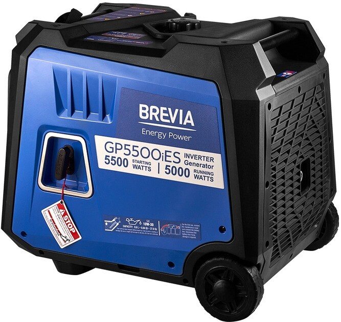 Інверторний генератор Brevia GP5500iES — фото 2