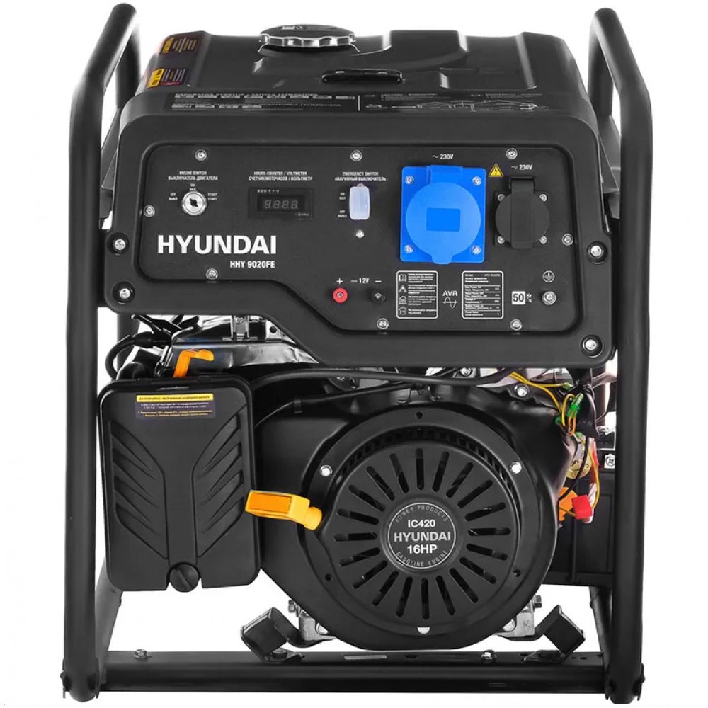 Генератор бензиновий Hyundai HHY 9020FE — фото 2
