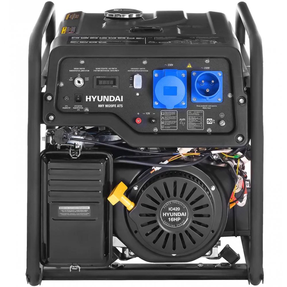 Генератор бензиновий Hyundai HHY 9020FE - ATS — фото 4
