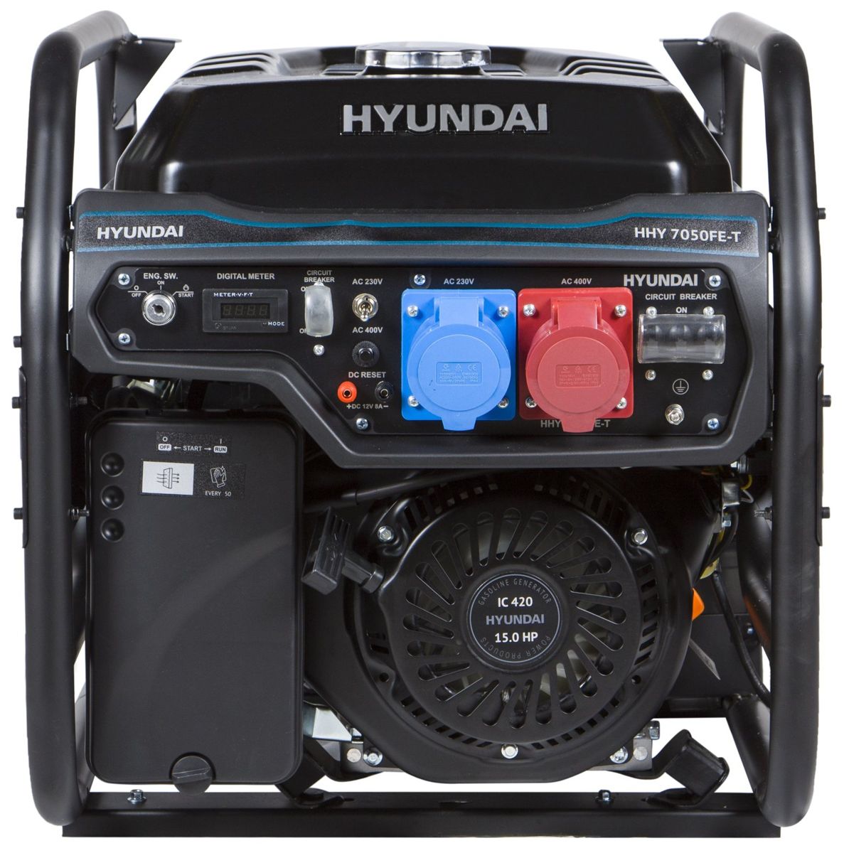 Генератор бензиновый Hyundai HHY 7050FE-T