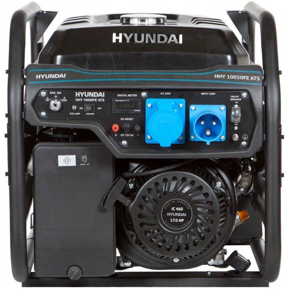 Генератор бензиновий Hyundai HHY 10050FE ATS — фото 2