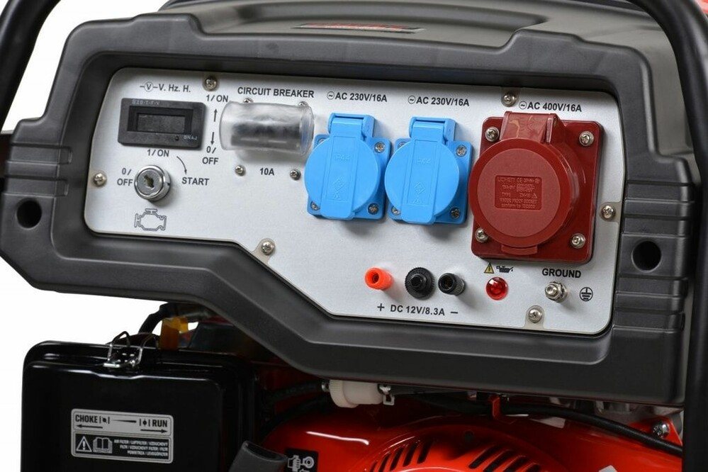 Генератор бензиновий Hecht GG 8000 (220/380В) — фото 4