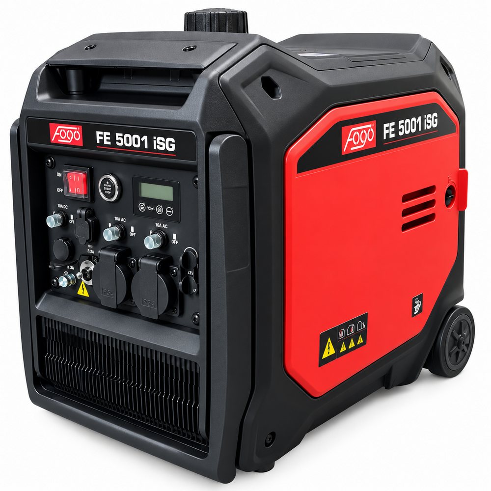 Інверторний двопаливний генератор Fogo FE5001iSG