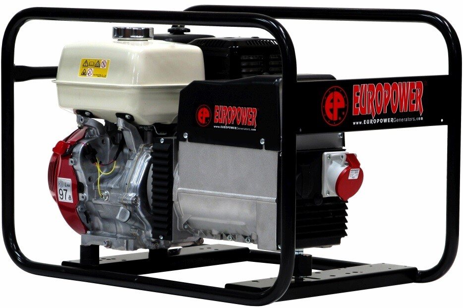 Бензиновый генератор Europower EP6500T H/S 230/400V