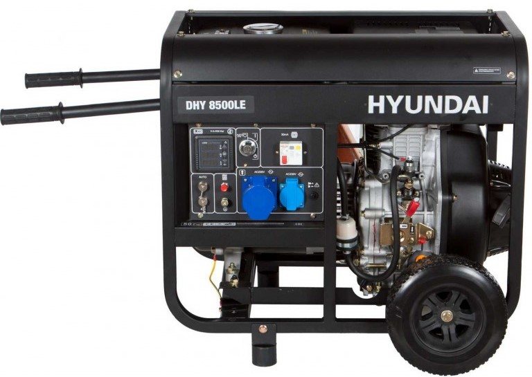 Генератор дизельный Hyundai DHY 8500LE