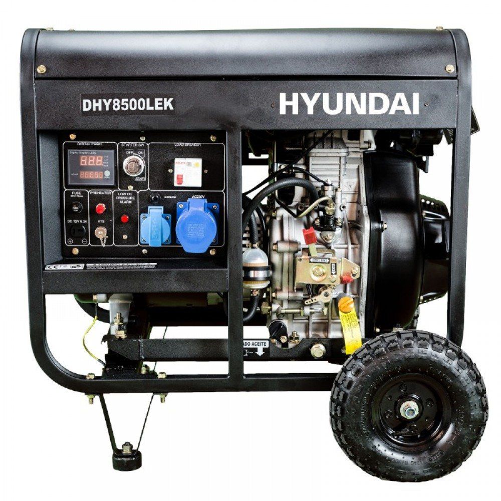 Генератор дизельний Hyundai DHY 8500LEK — фото 2