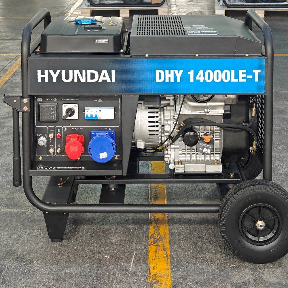 Генератор дизельний Hyundai DHY 14000LE-T — фото 2