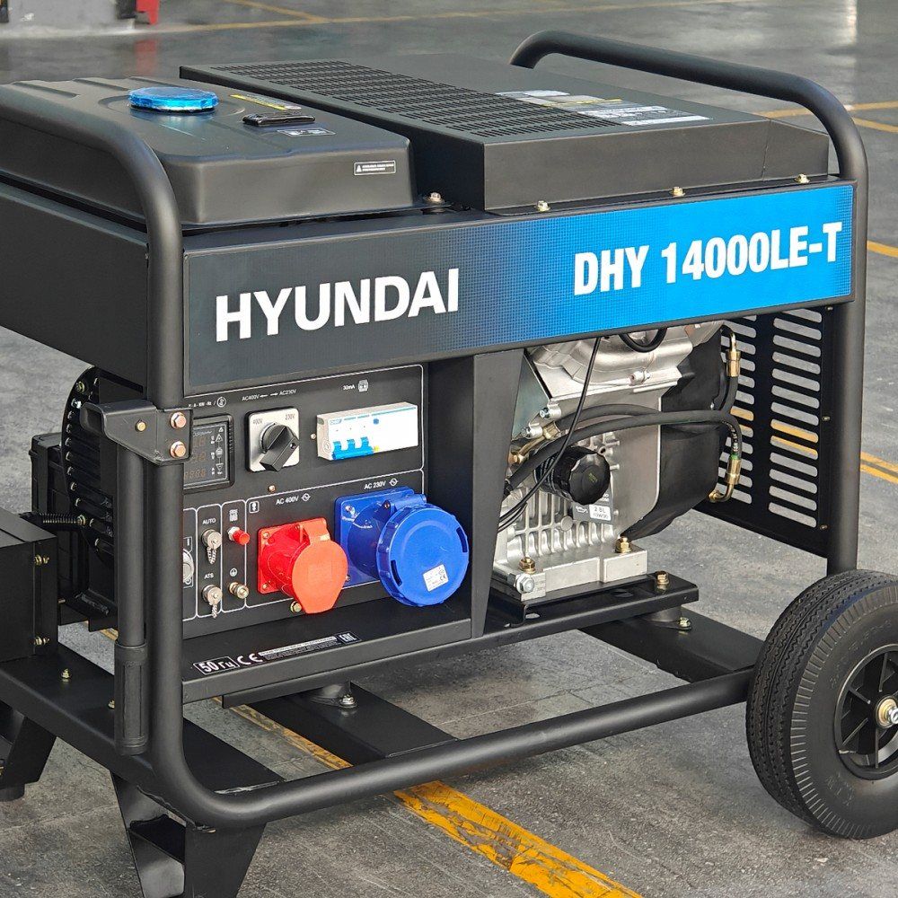 Генератор дизельний Hyundai DHY 14000LE-T — фото 4