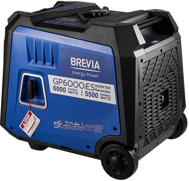 Інверторний генератор Brevia GP6000iES — фото 2