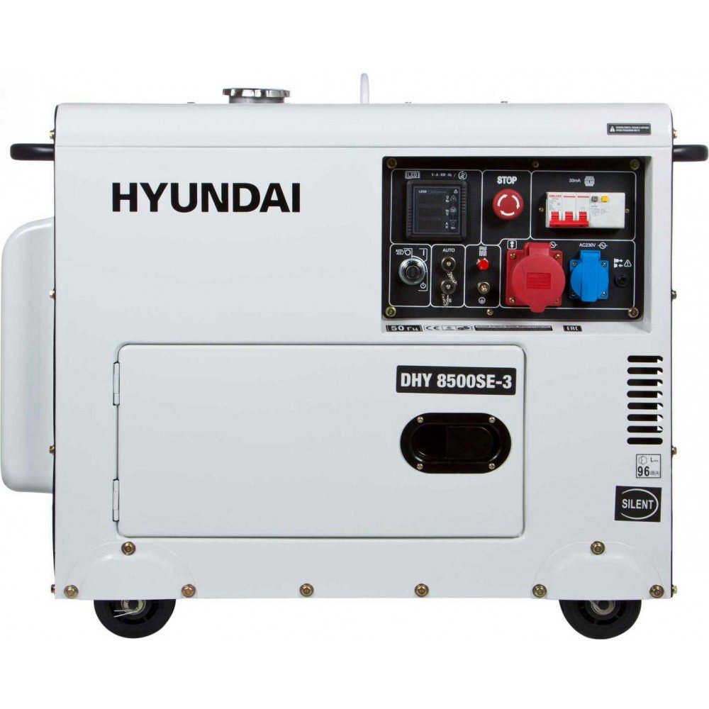Генератор дизельний Hyundai DHY 8500SE-3 — фото 5