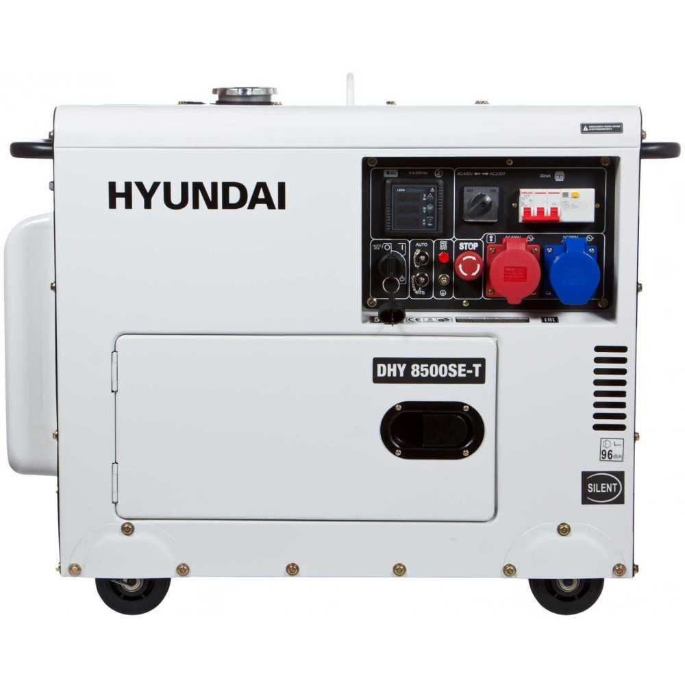 Генератор дизельний Hyundai DHY 8500SE-T — фото 3