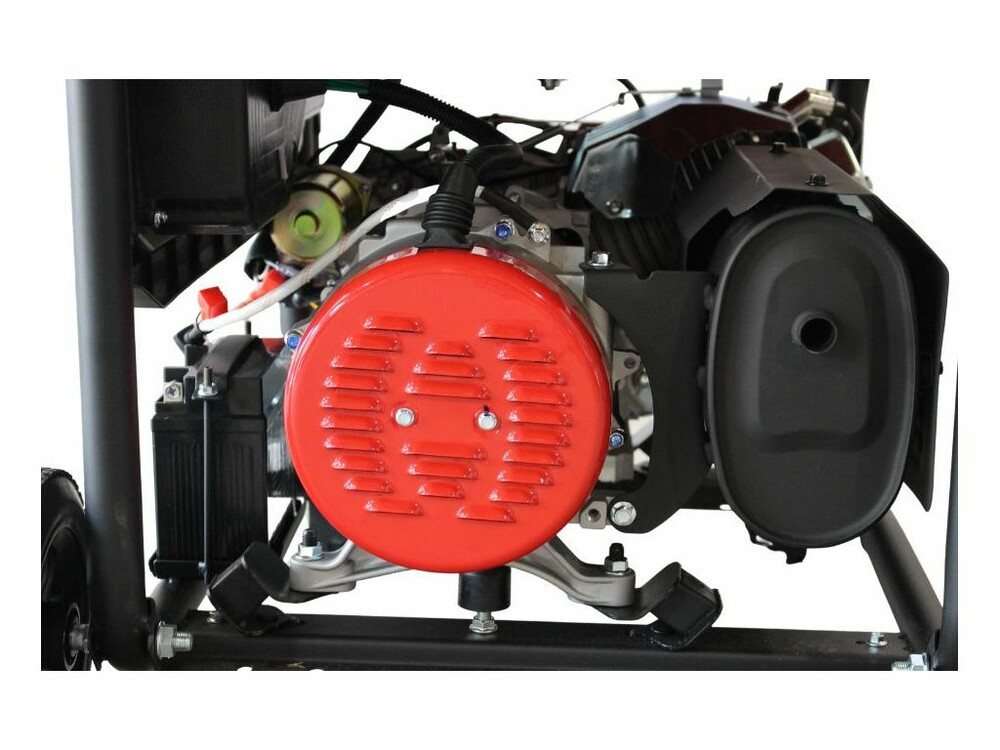 Бензиновий генератор Mast Group RD6500E + газова плита + електричний обігрівач (KRD6500E) — фото 6