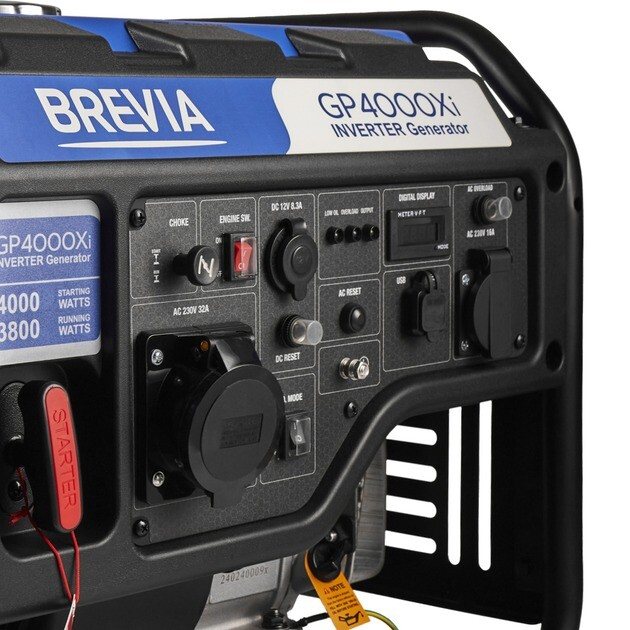 Інверторний генератор Brevia GP4000Xi — фото 3