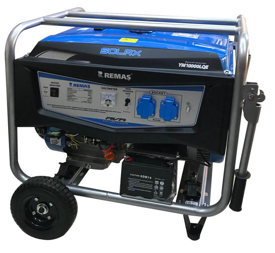 Бензиновий генератор SOLAX YM10000LQE