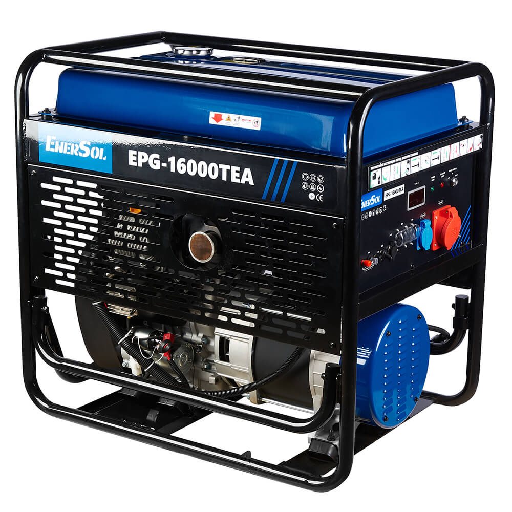 Генератор бензиновий EnerSol EPG-16000TEA — загальний вигляд