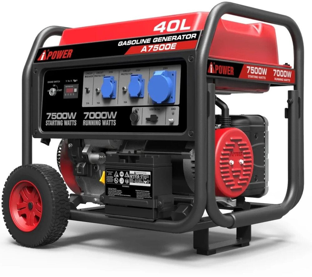 Бензиновий генератор A-iPower A7500E