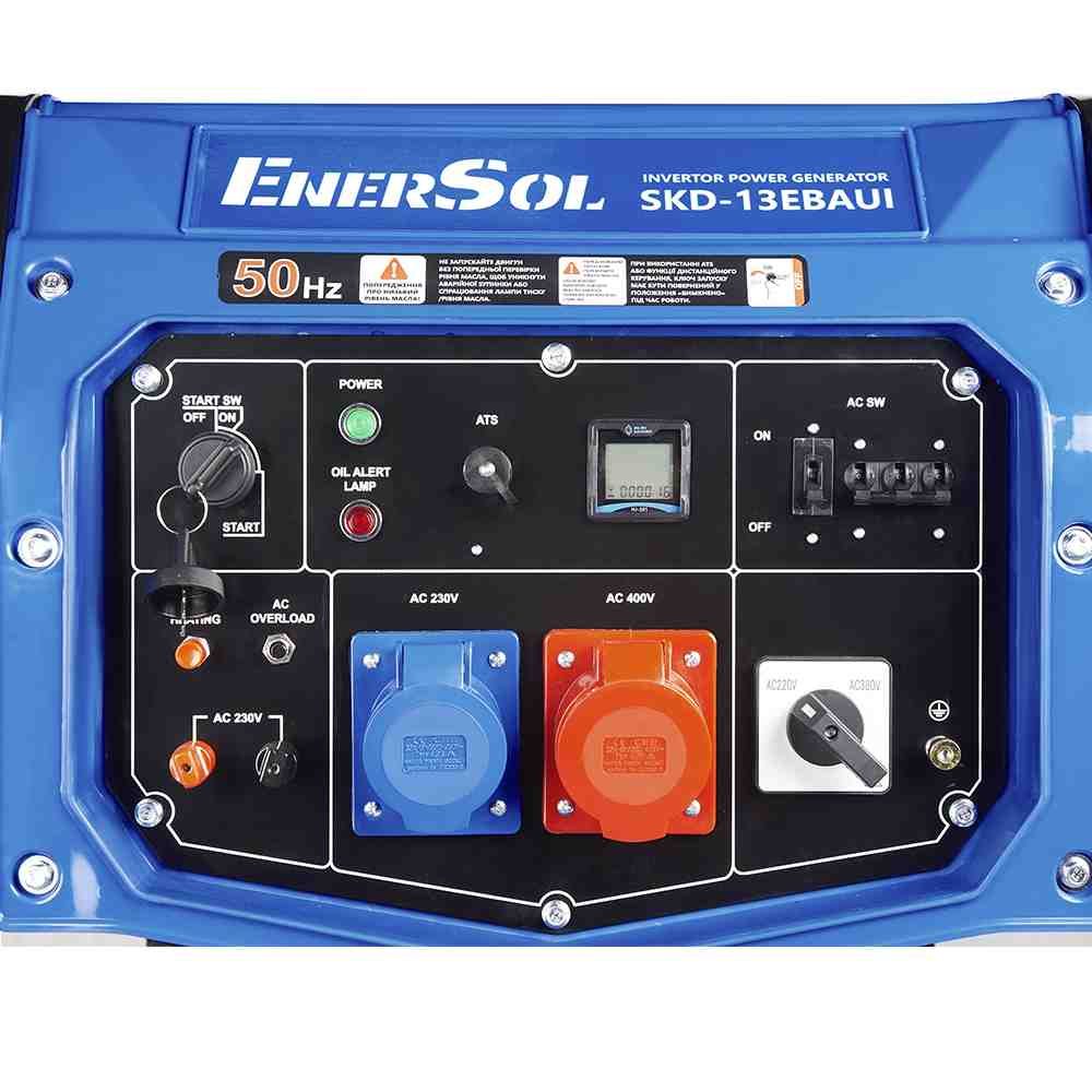 Генератор інверторний дизельний EnerSol SKD-13EBAUI — фото 6