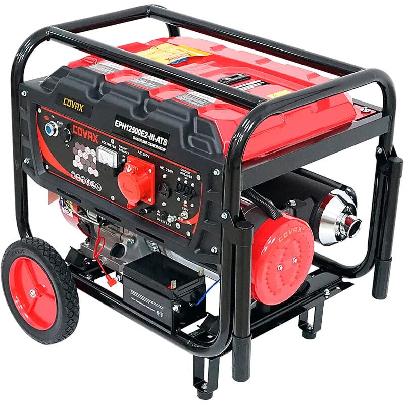 Бензиновий генератор Covax EPH12500E2-lll-ATS