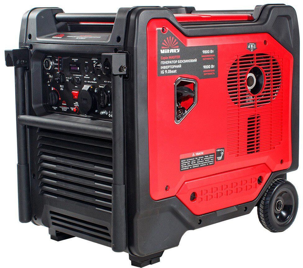 Інверторний двопаливний генератор Vitals Master IG 9.0gsat dual power (250587)