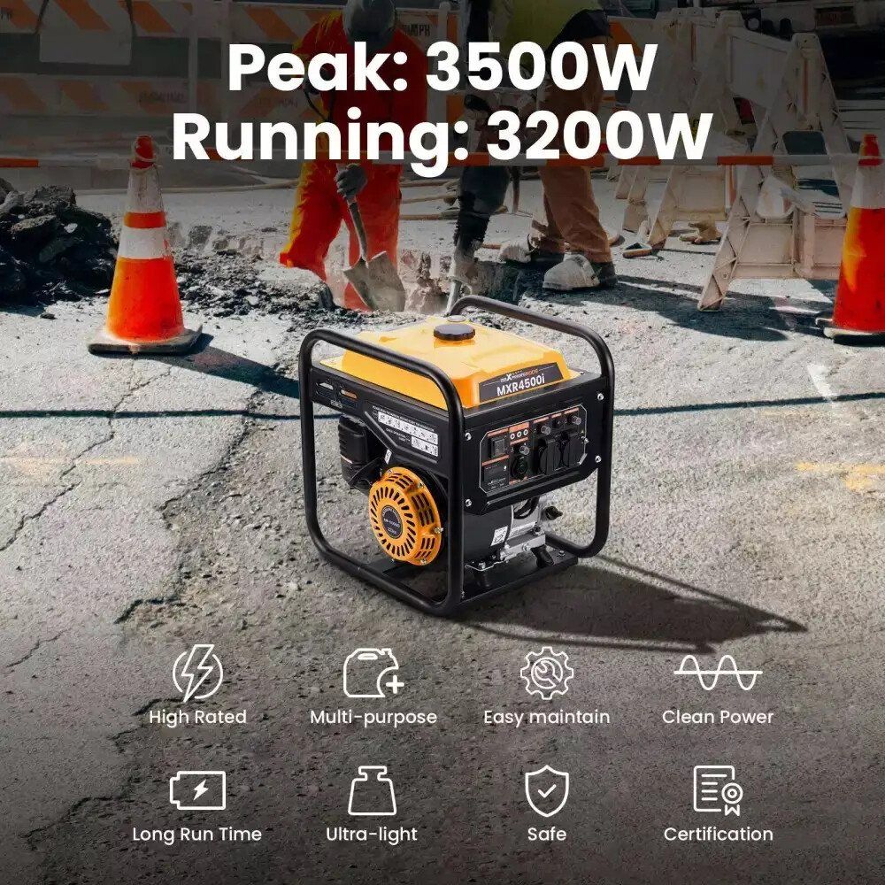 Генератор інверторний Maxpeedingrods MXR4500i — фото 3