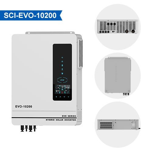 Гібридний інвертор Anern AN-SCI-EVO-10200, 48 В, 10200 Вт (безперебійник, UPS, ДБЖ) — фото 6
