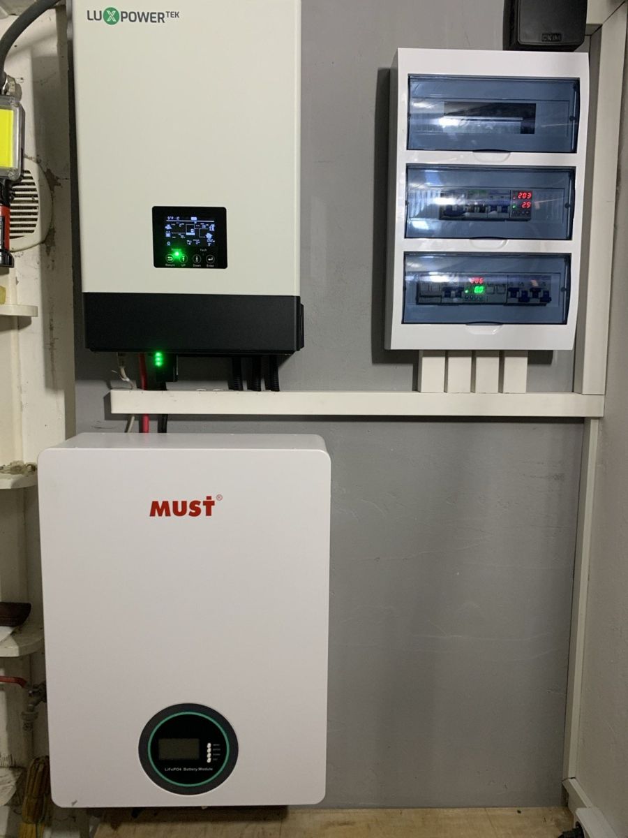 Гібридний інвертор LUXPOWER SNA6000 WPV, 48 В, 6000 Вт, 100 А (безперебійник, UPS, ДБЖ) — фото 7