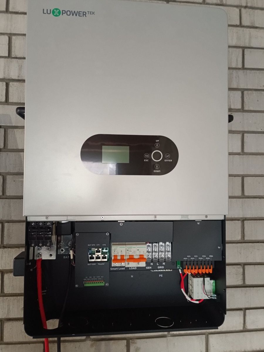 Гібридний інвертор LUXPOWER SNA-EU 12000, 48 В, 12000 Вт, 250 А (безперебійник, UPS, ДБЖ) — фото 5
