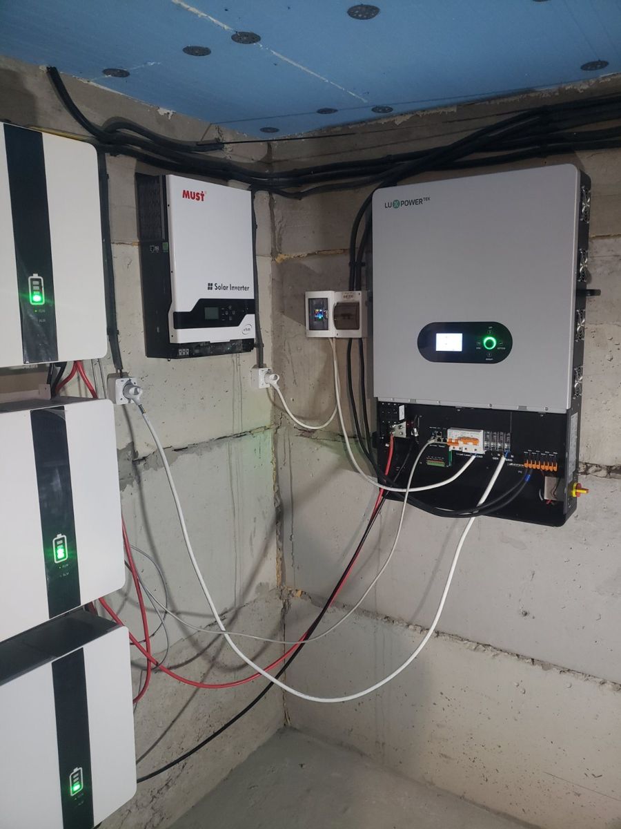 Гібридний інвертор LUXPOWER SNA-EU 12000, 48 В, 12000 Вт, 250 А (безперебійник, UPS, ДБЖ) — фото 7